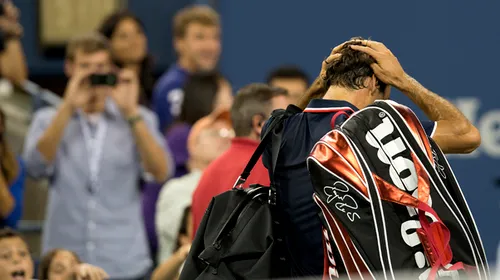 SURPRIZĂ‚ URIAȘĂ‚!** Federer, învins în sferturi, la US Open. **Vezi rezultatele de ieri