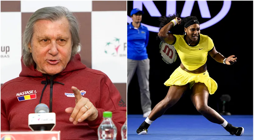 Ilie Năstase face declarații scandaloase despre Serena Williams și dopaj: 