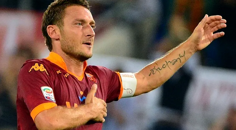 Ofertă surprinzătoare pentru Totti. Atacantul de 39 de ani este dorit de una dintre cele mai tari echipe din Premier League