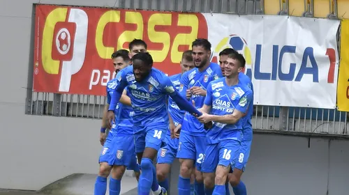 Chindia Târgoviște – FC Botoșani 1-1. Moldovenii, doar egali cu elevii lui Emil Săndoi