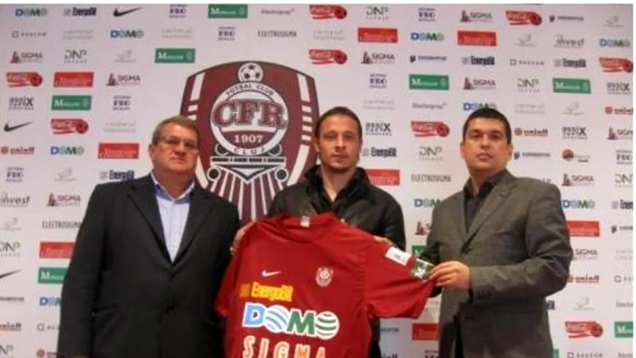 Primul transfer al CFR-ului! Rade Veljovic a semnat cu echipa campioană!