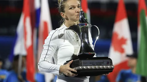 Simona Halep, lovitură financiară după titlul de la Dubai! Se apropie de Maria Șarapova în topul câștigurilor din toată cariera