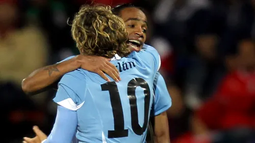 VIDEO** Pereira, fostul jucător al CFR-ului, a marcat în Uruguay - Chile 1-1! VEZI reușita
