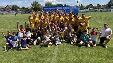 Un campion cu FCSB și CFR a câștigat titlul în județul Timiș, ca antrenor. Se va lupta pentru promovarea în Liga 3