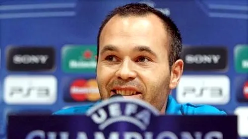 Iniesta: ”Atletico Madrid este una dintre cele mai bune echipe din Europa”