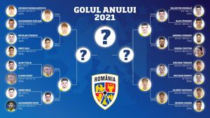 Un jucător din Liga 2, Valentin Mihăilă, Ianis Hagi și Eduard Radaslavescu, semifinaliști în competiția de desemnare a celui mai frumos gol marcat în 2021 la echipele naționale ale României