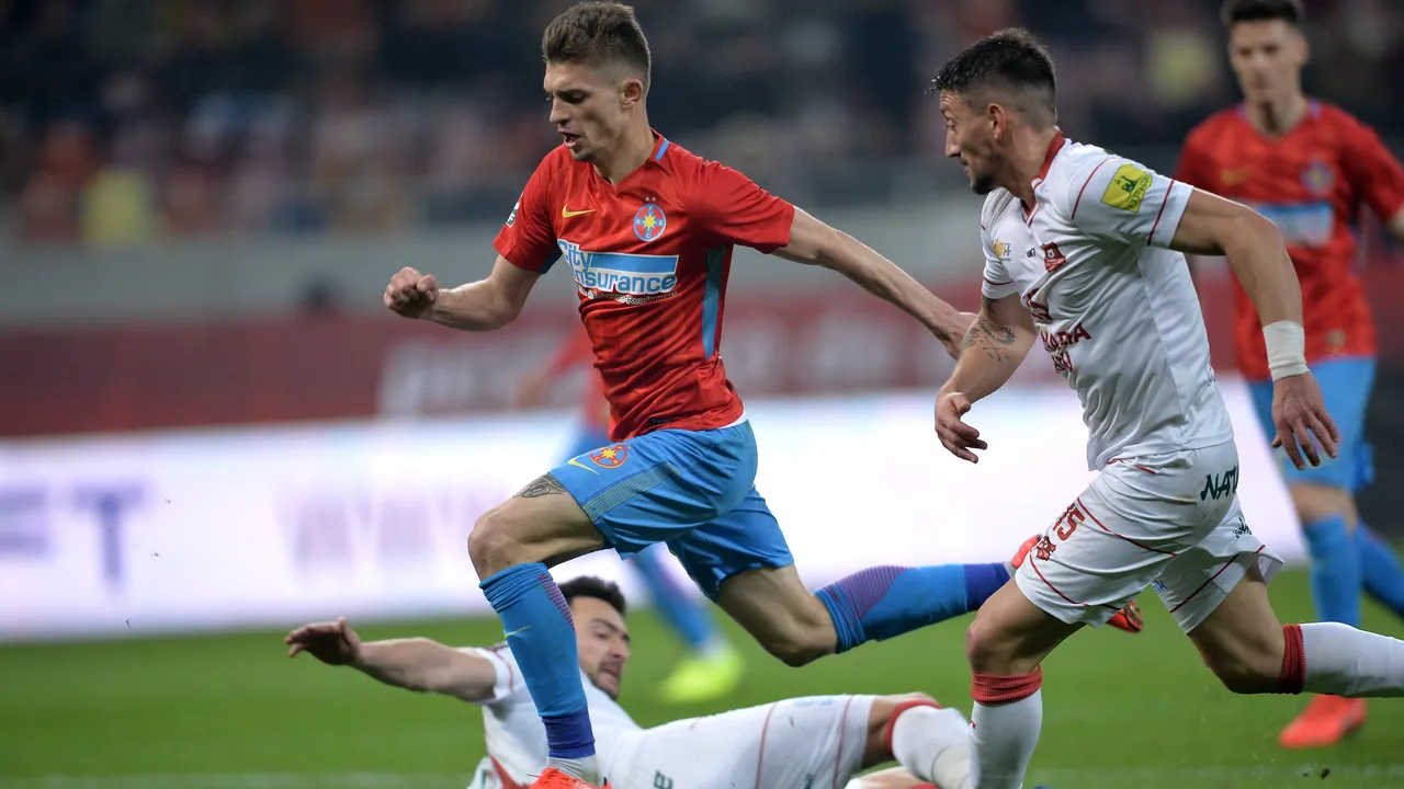 FCSB - Hermannstadt 3-0. Prima victorie pentru Teja. Hora a înscris la debut, Miriuță are șanse tot mai mici să ajungă în playoff
