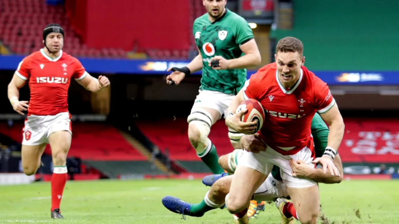 Rugby: Țara Galilor a bătut Irlanda în Six Nations după o revenire superbă în repriza a doua