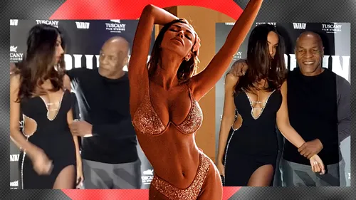 Mădălina Ghenea, hărțuită de Mike Tyson la un eveniment monden! „Bruta” de 57 de ani a tras de româncă, vizibil deranjată de gesturile grosolane ale boxerului care a spart sute de milioane de dolari pe aventurile cu dame de companie. GALERIE FOTO & VIDEO