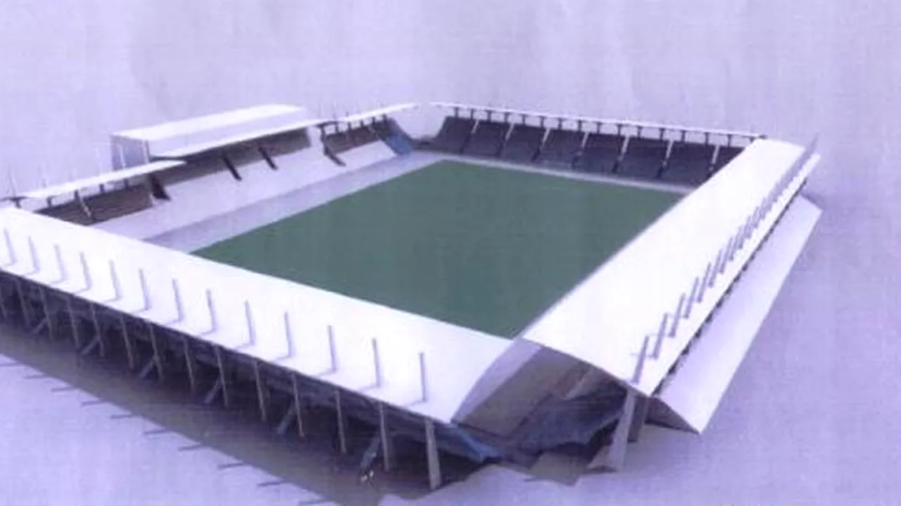 Stadion modern de 15.000 de locuri la Târgu Jiu: 