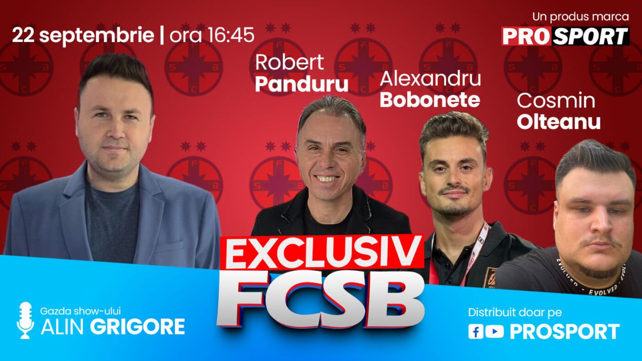EXCLUSIV FCSB, azi de la 16:45. Mai vine Laurențiu Reghecampf la FCSB? Avem în studio un psiholog, un antrenor și un jurnalist pentru analiza haosului de la echipa lui Gigi Becali