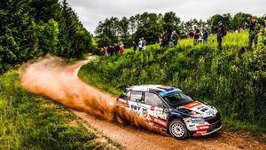 Simone Tempestini s-a apropiat de locul 2 în Campionatul European de Raliuri