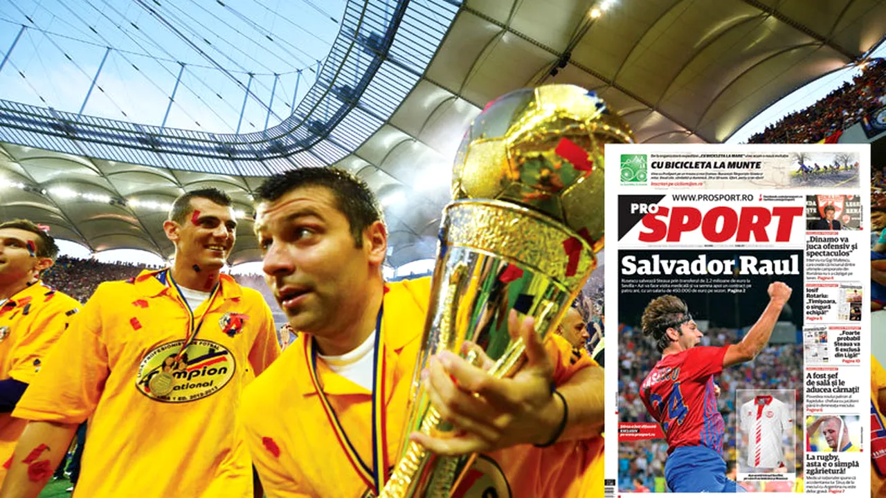 Pleacă talismanul! Culisele transferului lui Rusescu de la Steaua la Sevilla