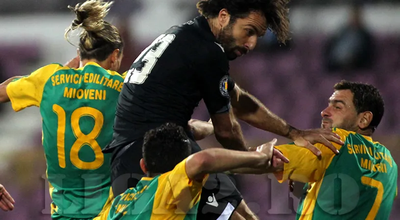 ACS Poli se prezintă în nocturna Mioveniului cu absențe importante în defensivă.** Alexa: 