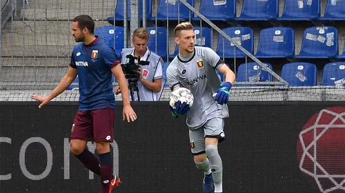 PiÃ¹ facile. Ionuț Radu strălucește la Genoa și poate visa la cupele europene. „Grifonul” a obținut un nou succes cu portarul român pe teren