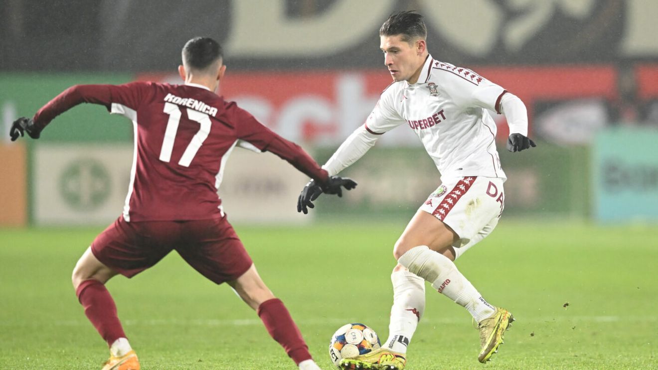 CFR Cluj - Rapid Live Text Online de la ora 20:00, în etapa 3 a grupelor Cupei României. Huja debutează pentru echipa lui Daniel Pancu! Echipele de start