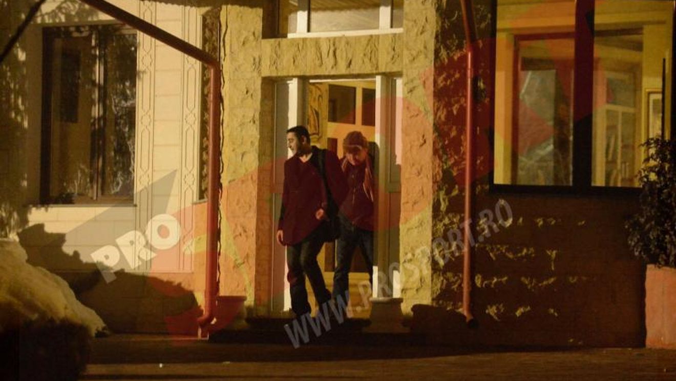 FOTO EXCLUSIV - Întâlnire de taină între Zamfir și Taher. Cei doi au discutat despre viitorul Rapidului