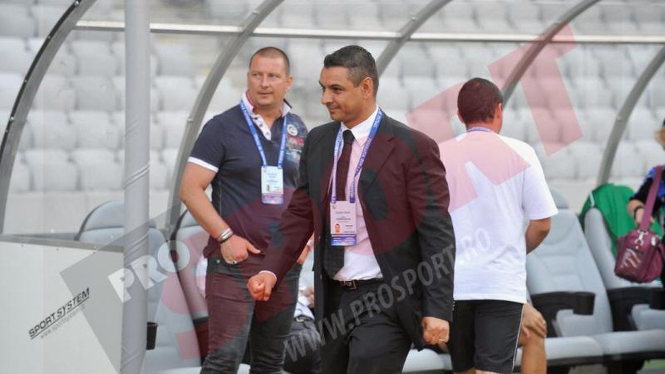 Ganea nu pleacă de la echipă după 0-3 contra Chianjei: "Jucătorii mei nu înțeleg că pe pieptul lor scrie "U" Cluj"