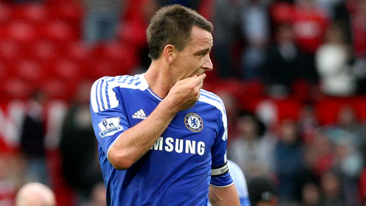 Chelsea se mută la poliție pentru a-și apăra căpitanul!** Așa vor fotbaliștii lui Villas-Boas să-l salveze pe Terry de acuzațiile de rasism