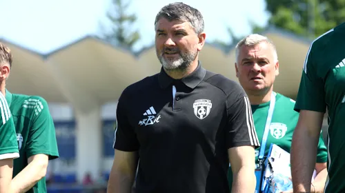 „Avem o bătălie pe viață și pe moarte! Luptăm”. Adrian Mihalcea e gata de ultimul război pentru a rămâne în Superliga