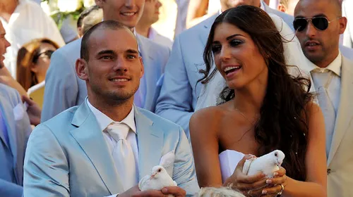 Wesley Sneijder și soția sa, jefuiți în Ibiza!