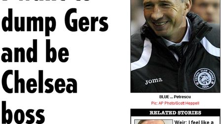 "Vreau să fiu boss-ul lui Chelsea!"**