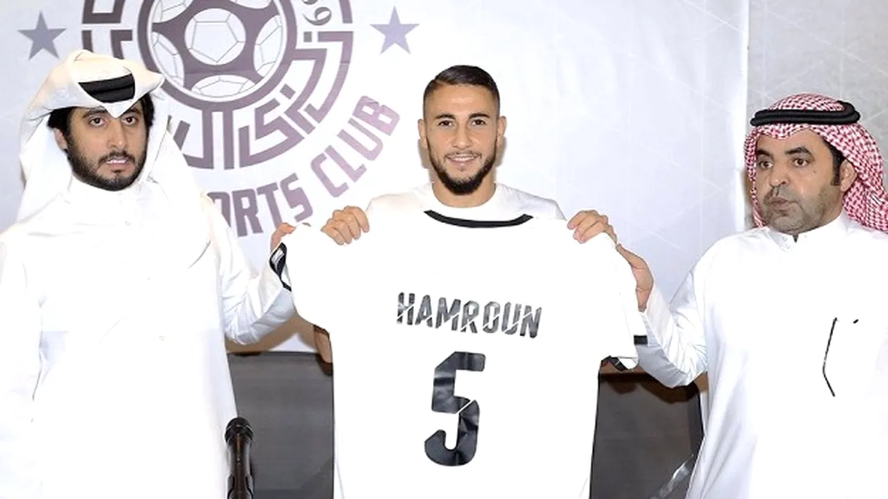 Jugurtha Hamroun a semnat cu noua echipă și a fost prezentat oficial: 