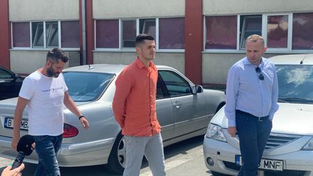 Andrei Dumiter semnează cu FCSB! Primele imagini cu el în cantonamentul din Berceni. „Ne-am înțeles!” | GALERIE FOTO
