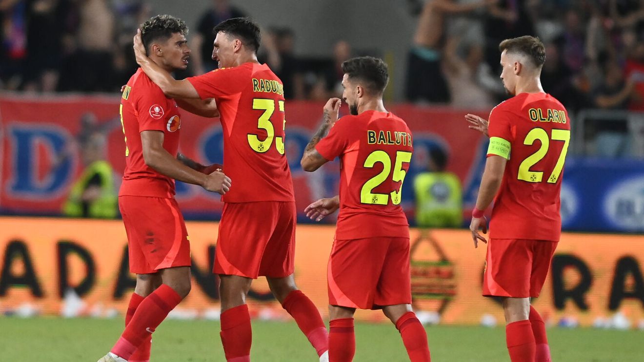 FCSB - Dinamo 2-1, în runda a doua din Superliga. Roș-albaștrii se impun în derby de România! Gafa lui Târnovanu a produs emoții pe final