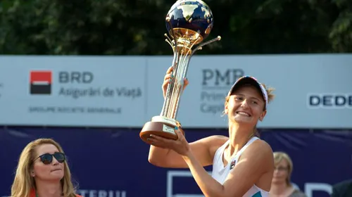 Begu la puterea a doua! Irina EROINA a câștigat ambele titluri la Bucharest Open: victorie clară în fața Juliei Goerges, triumf la dublu alături de Raluca Olaru! Nemțoaica i-a certat pe spectatori după finala de simplu