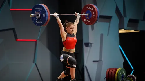 Moment de panică la Campionatele Europene de haltere! Andreea Cotruța a câștigat trei medalii de aur, după ce a leșinat chiar în timpul probei: „Am văzut îngeri, apoi am căzut!”