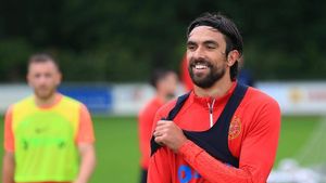 Andrea Compagno semnează transferul. Gigi Becali și-a dat acceptul pentru oferta preferată de atacantul italian