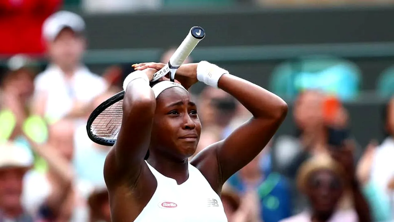 Wimbledon 2019 | Cori Gauff scrie istorie după ce a eliminat-o pe Venus Williams în primul tur și anunță: 