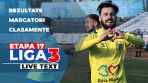 Liga 3, etapa 17 | Poli Timișoara a spulberat rivala Ghiroda, dar scorul rundei l-a înregistrat Olimpic Zărneşti. ACS Mediaş și-a asigurat locul în play-off