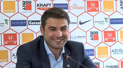 Mutu, la prima conferință de presă la Dinamo: „Mi-aș fi dorit să mă retrag aici, dar…”. Cum vrea „Briliantul” să oprească Steaua: „Nu putem să ne batem cu domnul Becali”