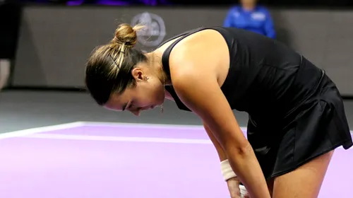 Incredibil ce a pățit Gabriela Ruse la Indian Wells, în meciul contra moldovencei Cristina Bucșa! 20 de mingi de break pentru adversară și calificare ratată