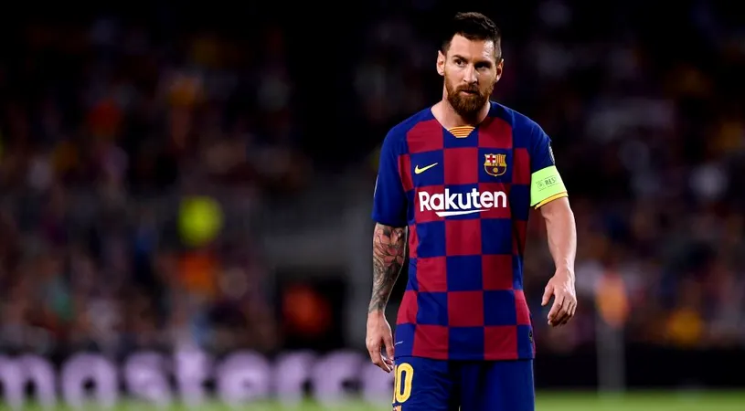 Messi face apel la calm, după începutul mai slab de sezon al Barcelonei: 