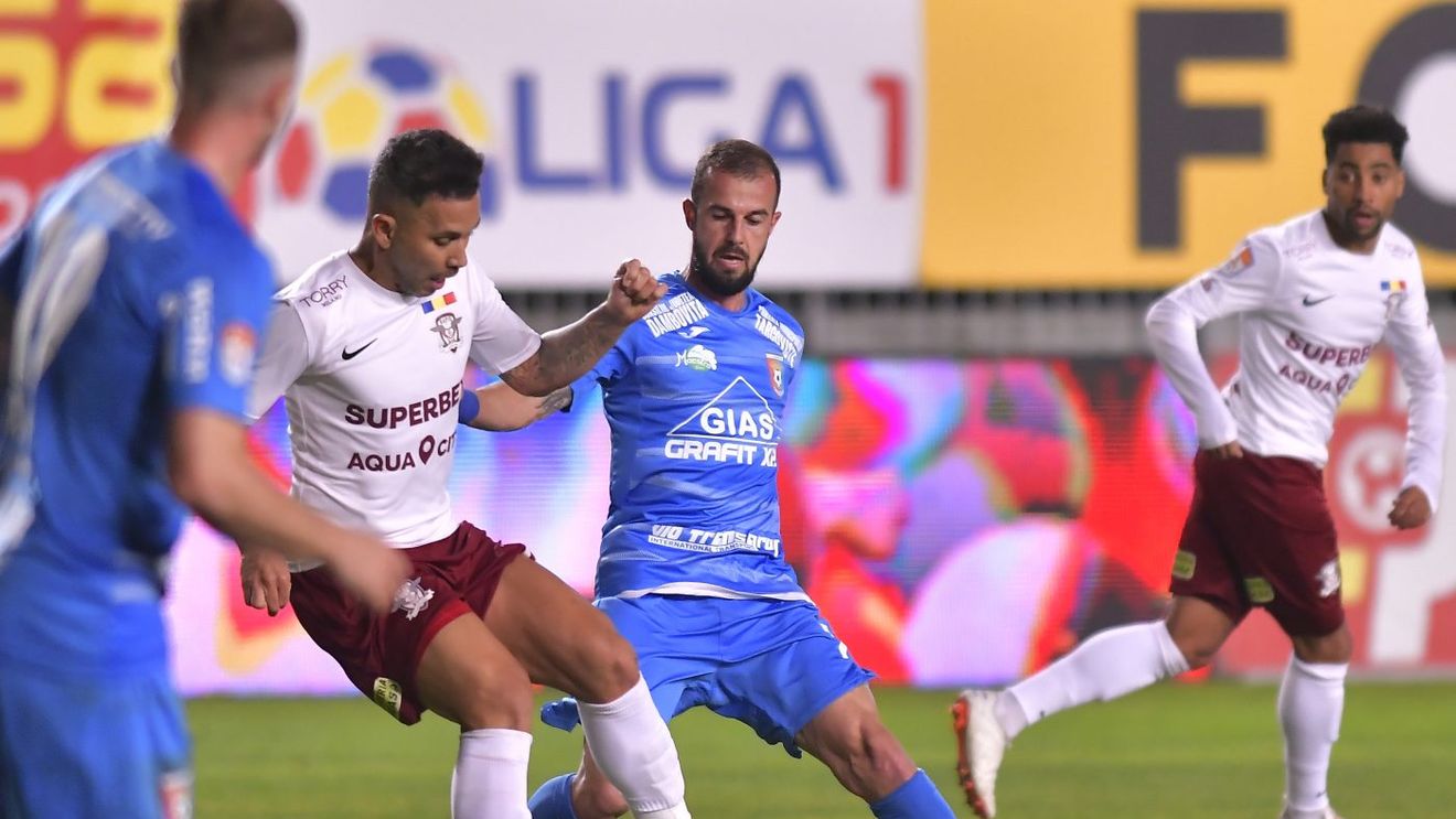 Chindia - Rapid 2-2. Meci „nebun” la Ploiești! Echipa lui Săndoi a ratat o victorie imensă, după ce a fost egalată dintr-un offside imens