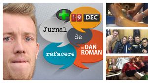 Jurnalul de refacere al lui Dan Roman, ziua 36: "E bine că fac febră musculară, simt și eu că trăiesc!"