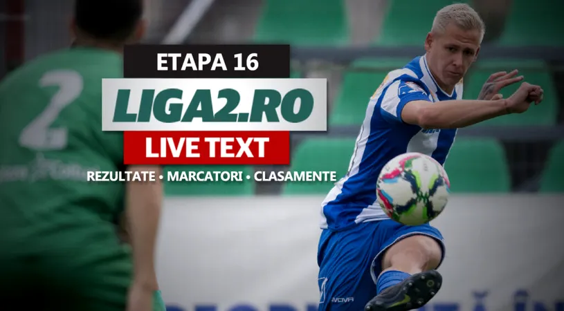 Liga 2, ultima etapă din 2022 | Poli Iași și SC Oțelul își câștigă meciurile și termină anul pe podium, în spatele Stelei. Poli Timișoara obține victorie importantă cu Miercurea Ciuc și scapă de ultimul loc