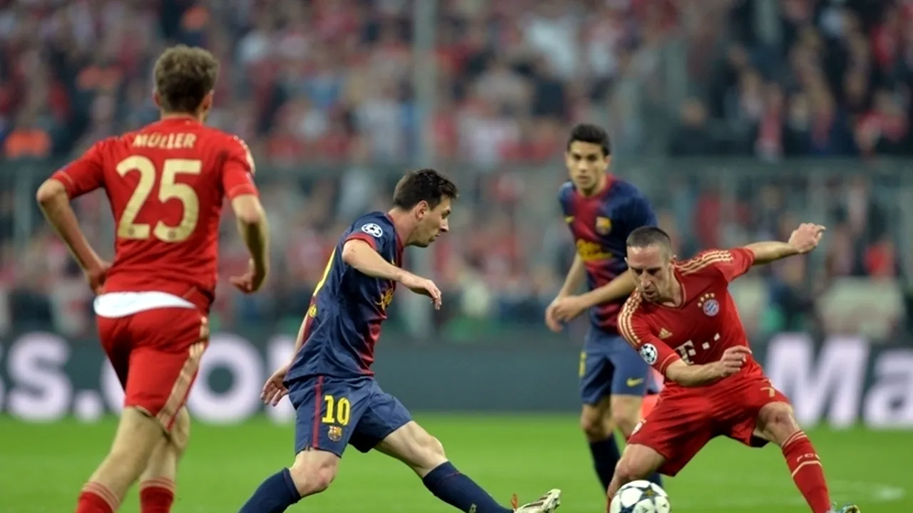 Patru jucători de la Bayern Munchen în echipa UEFA a anului 2013, Messi lipsește