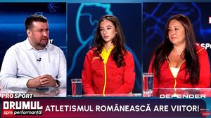 Cine este Ștefania Uță, puștoaica de 17 ani care uimește lumea atletismului românesc. „Noi începem totul prin joacă”. EXCLUSIV