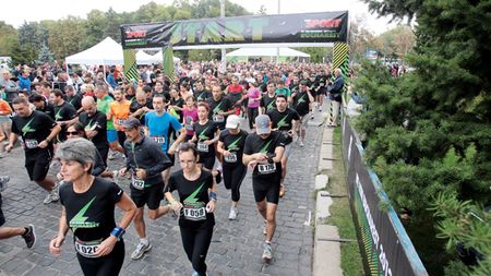 Ai, n-ai kilograme, tot o iei la fugă!** Gabi Szabo a alergat la crosul organizat de ProSport