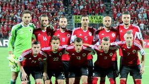 Test reușit pentru adversarii de la EURO: Albania - Qatar 3-1, într-un meci amical
