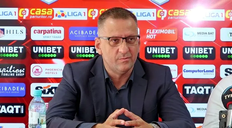 Răzvan Zăvăleanu regretă plecarea antrenorului care ar fi putut să o salveze pe Dinamo de la retrogradare și îi acuză pe cei din DDB: „Nu am fost de acord cu îndepărtarea lui!”