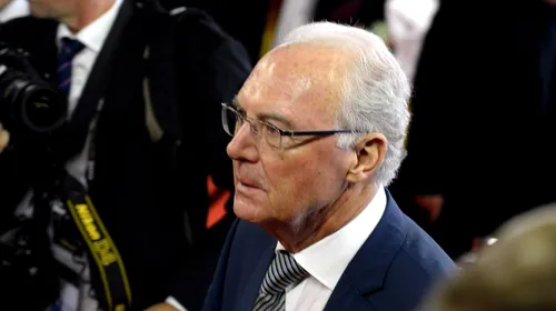 Franz Beckenbauer a primit amendă și avertisment din partea Comisiei de Etică a FIFA, în scandalul pentru organizarea CM 2018 și 2022