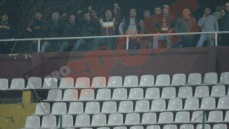 FOTO** 25 de fani rapidiști au urmărit meciul cu "U" de pe Teatrul Giulești!