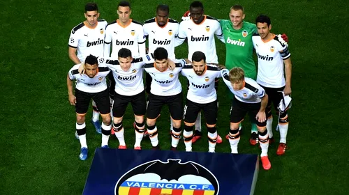Panică în La Liga! Valencia, cel mai afectat club din Spania. Are 25 de infectați cu noul COVID-19