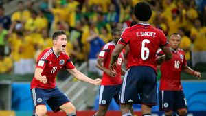 James Rodriguez ajunge la "cota 6" și egalează un record vechi de 12 ani, deținut de brazilianul Rivaldo