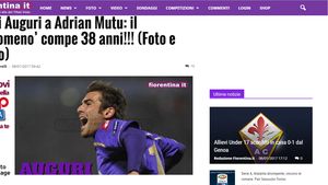 VIDEO | Mesaj sincer al Fiorentinei de ziua de naștere a lui Mutu! Fanii viola și-au amintit de "Il Fenomeno"